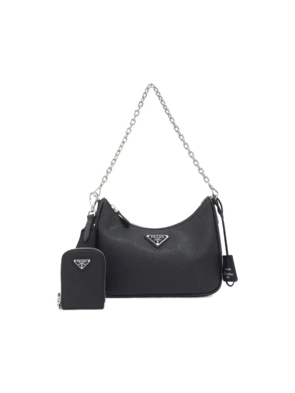 Prada Shoulder Bag Silver
